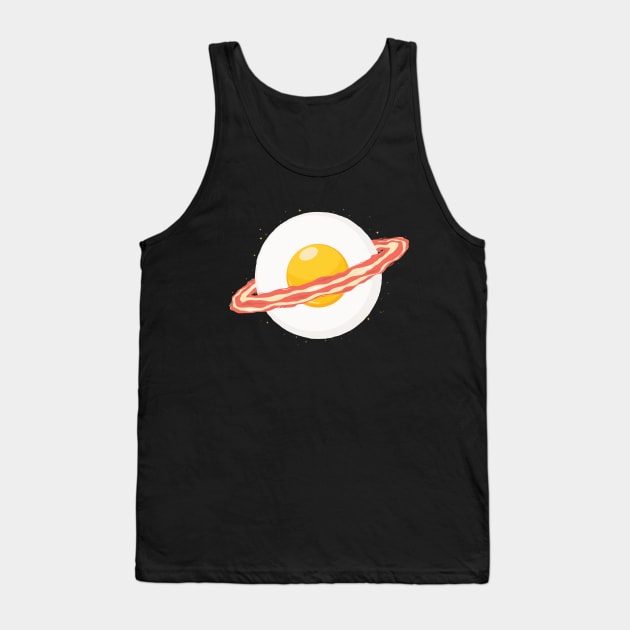 Outer Space Breakfast Tank Top by yanmos